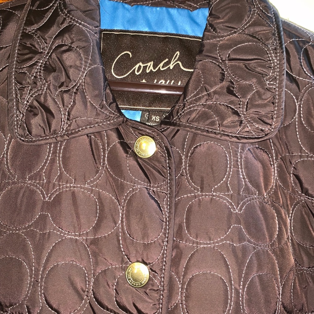 Coach jacket. - Picture 2 of 3